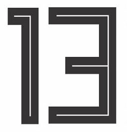 Rückennummer 13