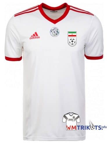 Das neue Iran Heimtrikot 2018.