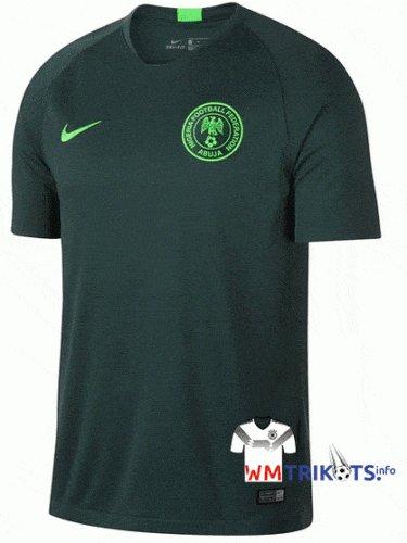 Das neue Nigeria Awaytrikot 2018 von nike.