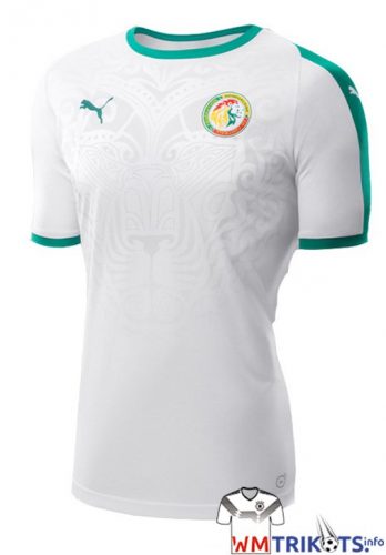 Das neue Senegal Awaytrikot 2018.