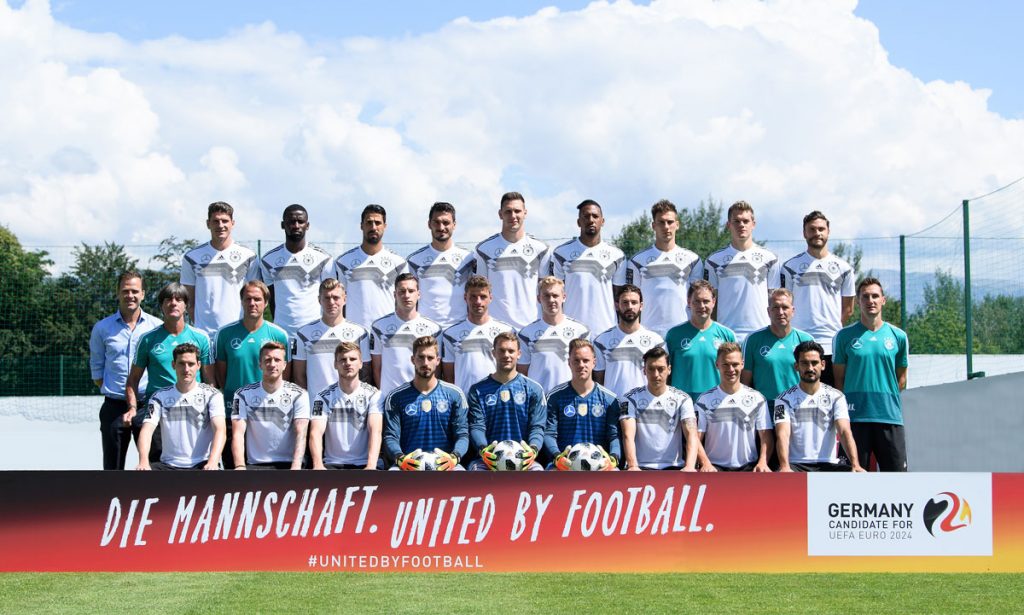 Der deutsche WM Kader 2018 (Foto DFB)