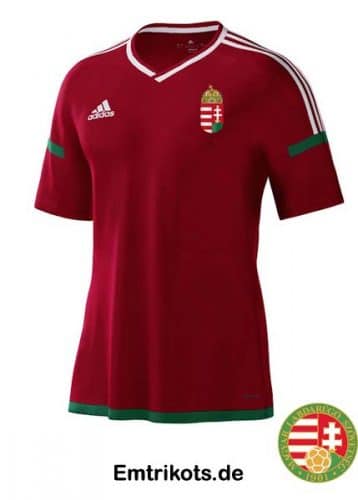 Das EM 2016 Home Trikot von Ungarn.